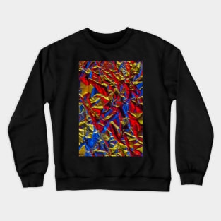 Aluminium Foil Crewneck Sweatshirt